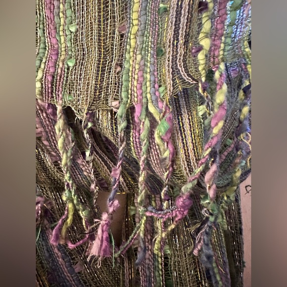 Humble Hilo Multi-Colored Scarf/Shawl for Women Lightweight Head or Neck Scarf - Picture 7 of 9